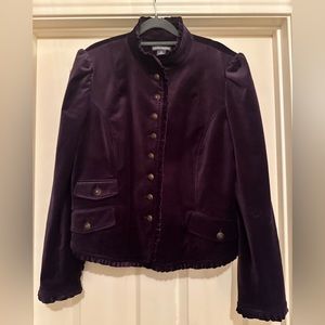 Chelsea & Theodore Purple Jacket Size XL